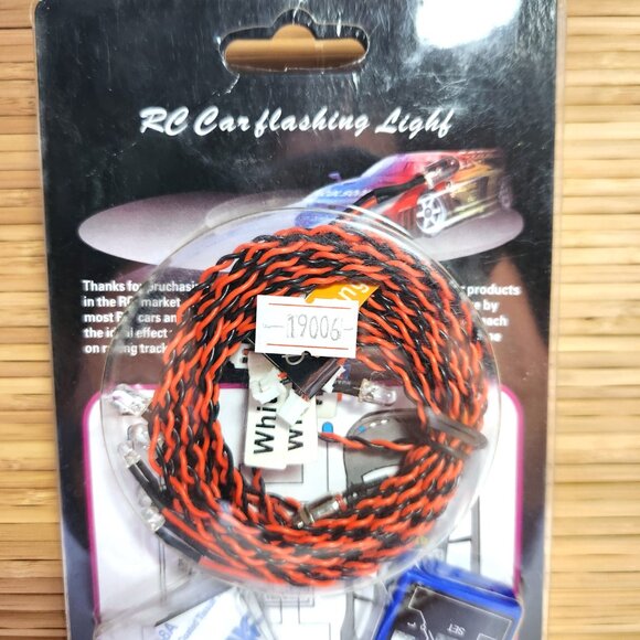 RC LED Car Flashing Light System Kit NEW Simulated Car Lighting System - Picture 2 of 6